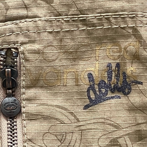 100% cotton rip stop Eckored military jacket with tonal chain print sz small NWT - Picture 7 of 12